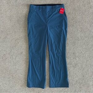 NEW‎ Spanx | Sunshine Kick Flare Pant in Geo Scape Blue 50301R Size Medium